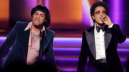 Anderson .Paak and Bruno Mars of Silk Sonic theGrio.com