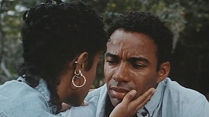 Jada Pinkett Smith and Allen Payne in "Jason's Lyric"