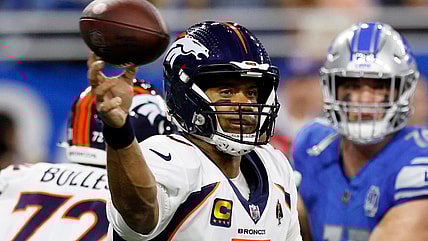Denver Broncos quarterback Russell Wilson