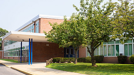 Brick school building in Virginia