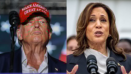 Donald Trump, Kamala Harris, 2024 presidential election, theGrio.com