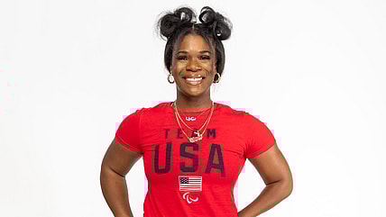 Nicky Nieves Paralympics, Nicky Nieves flag bearer, Nicky Nieves sitting volleyball, What does Paralympic mean?, 2024 paralympics, 2024 paralympics Nicky Nieves, 2024 Paralympics opening ceremony, Paris paralympics opening ceremony, Nicky Nieves opening ceremony, Nicky Nieves Paris Paralympics theGrio.com