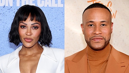 Meagan Good, DeVon Franklin, Jonathan Majors, Black celebrity relationships, Black celebrity divorces, Black celebrity breakups, theGrio.com