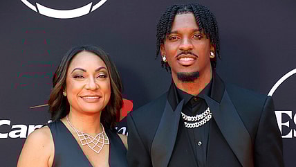 Regina Jackson, Jayden Daniels, NFL players, Black celebrity relationships, theGrio.com