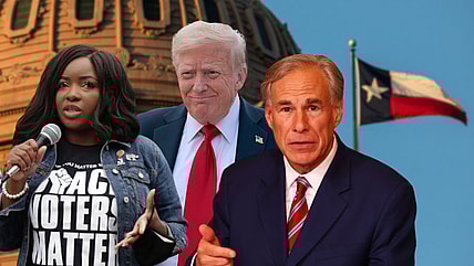 Jasmine Crockett, Trump, Greg Abbott, Texas redistricting, theGrio.com