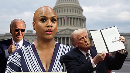 Ayanna Pressley, Joe Biden, Donald Trump, DEI, Equity, theGrio.com