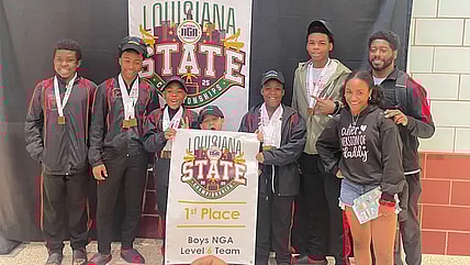 James Jones Gymnastics Academy, Black boys gymnastics team, all-black boys gymnastics team theGrio.com