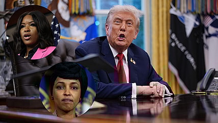 Jasmine Crockett, Ilhan Omar, Trump, theGrio.com