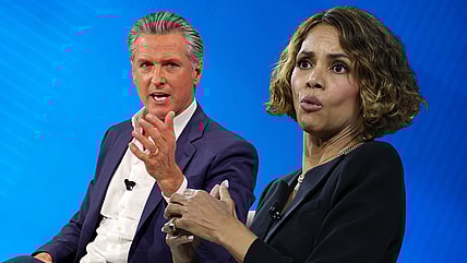 Halle Berry, Halle Berry Gavin Newsom, Gov. Newsom Halle Berry, Gavin Newsom Menopause theGrio.com