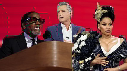 DL Hughley Nicki Minaj, Nicki Minaj Gavin Newsom theGrio.com