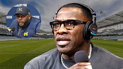 shannon sharpe, sherrone moore, former Michigan coach, thegrio.com