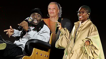 Kai Cenat, Doechii, Toni Morrison, Kai Cenat reading theGrio.com