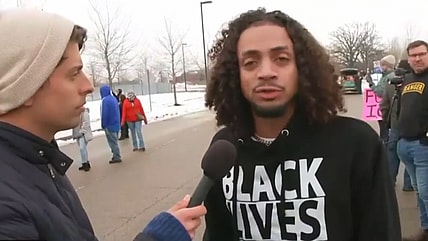 Cassius Pryce, Trump supporter, Minneapolis, MS Now,