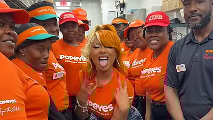 Megan Thee Stallion Popeyes franchise, thegrio.com