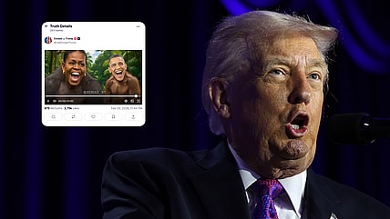 Donald Trump Obama video, Donald Trump racist video, Donald Trump Michelle and Barack Obama monkey video, Michelle and Barack Obama monkey video, theGrio.com