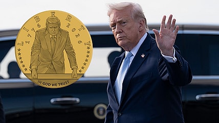 Donald Trump, Gold Coin, theGrio.com