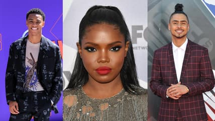 Keith Powers, Ryan Destiny, Quincy Combs thegrio.com