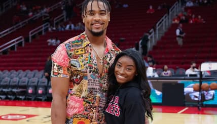 Simone Biles, Jonathan Owens, Simone Biles getting married, Simone Biles wedding, Black weddings, Black celebrity weddings, theGrio.com