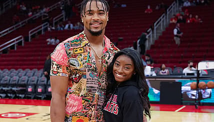 Simone Biles, Jonathan Owens, Simone Biles getting married, Simone Biles wedding, Black weddings, Black celebrity weddings, theGrio.com