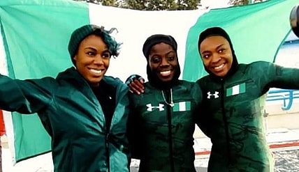 Nigerian bobsled team thegrio.com
