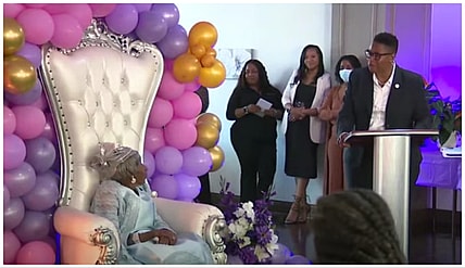 Clara Bridges celebrates birthday in Atlanta