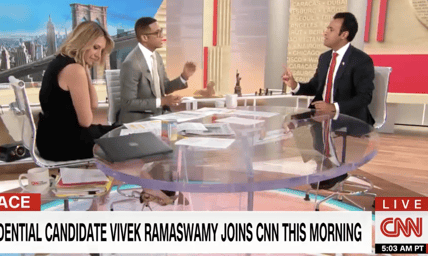 Poppy Harlow, Don Lemon and Vivitek Ramaswamy on CNN This Morning