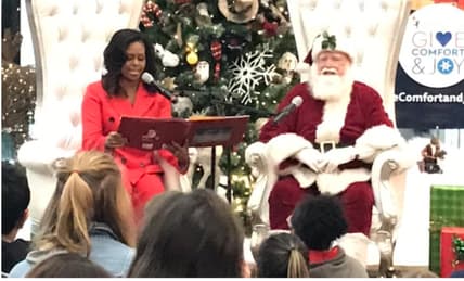 Michelle Obama Christmas thegrio.com