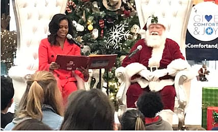 Michelle Obama Christmas thegrio.com