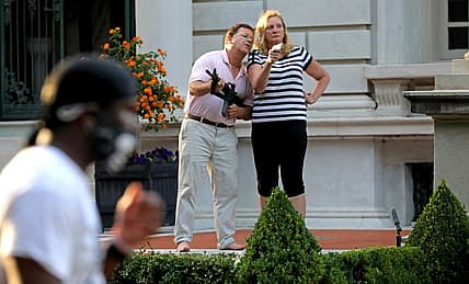 Mark McCloskey and Patricia McCloskey