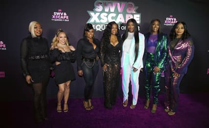 LaTocha Scott-Bivens, Tiny Harris, Tamika Scott, Kandi Tucker, Tamara George, Cheryl Gamble and Leanne Lyons