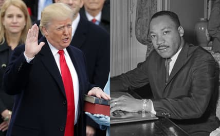 Donald Trump, Martin Luther King, MLK Day, Bernice King, Trump inauguration, Trump inauguration MLK Day, theGrio.com