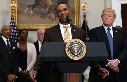 Johnny C. Taylor, Jr. Donald Trump