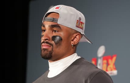 Will Jalen Hurts be at the white house visit? Jalen Hurts white house visit, Jalen hurts white house, Jalen hurts Donald Trump, Jalen Hurts Eagles white house visit, Philadelphia Eagles white house visit theGrio.com