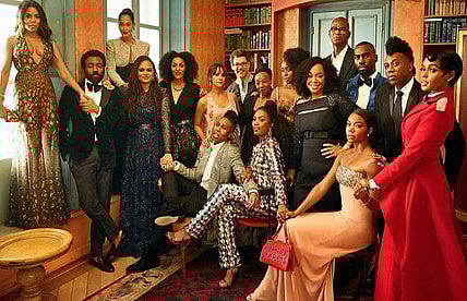 Lena Waithe Oscar group photo