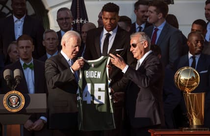 President Biden Milwaukee Bucks thegrio.com