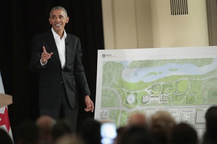 Obama library