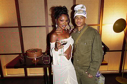 Chelley Bissainthe Celebrates Her 28th Birthday At An Intimate Dinner In New York City With Crown Royal Chocolate