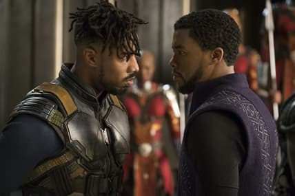 Black Panther Michael B. Jordan thegrio.com