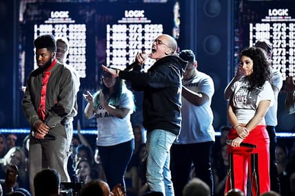 Logic @ grammys