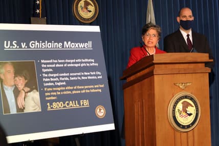Charges Announced Against Epstein Confidante Ghislaine Maxwell By Acting NY Southern District US Audrey Strauss