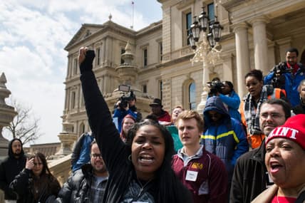 Flint Ends Its Distribution Of Bottled Water In Wake Of The City's Contaminated Water Crisis
