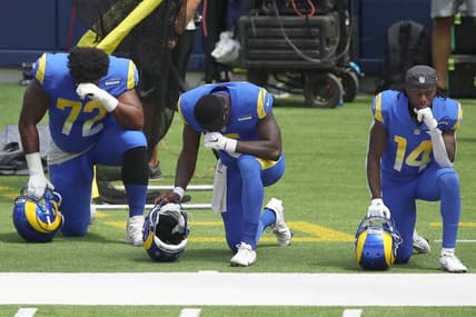NFL anthem protest football BLM thegrio.com