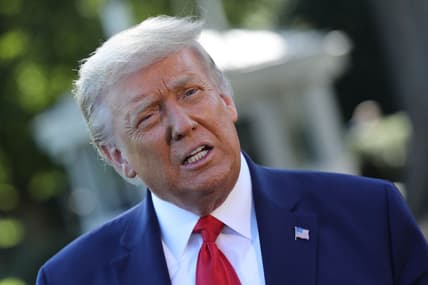 President Trump Departs White House For Ohio