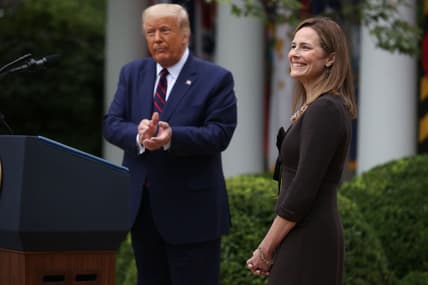 President Trump Announces His Supreme Court Nominee To Replace Justice Ginsburg