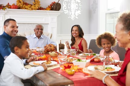 Thanksgiving traditions with Black families