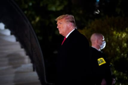 President Trump Returns After Border Visit