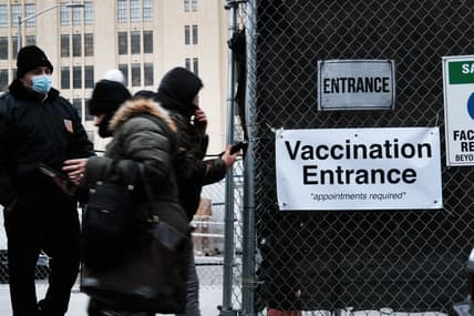 New York City Close To Running Out Of Covid Vaccinations