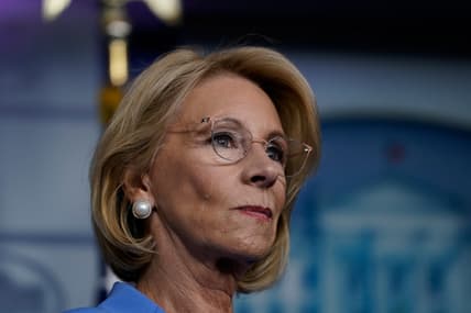Secretary of Education Betsy DeVos