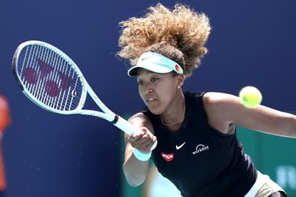 Tennis player Naomi Osaka of Japan