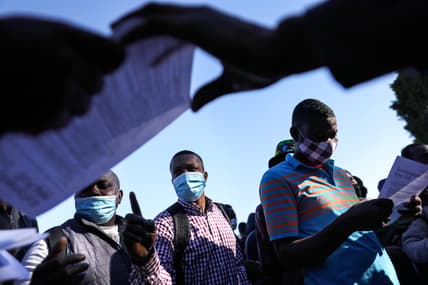Haitians at the border x theGrio